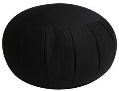Jumbo Buckwheat Zafu Meditation Cushion, Brown