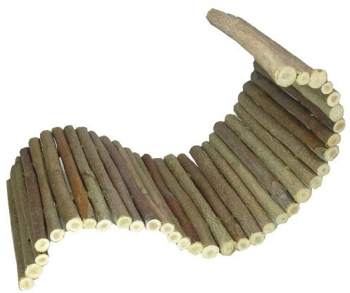 Elmato Natur-Nagerbrücke, groß, 70 x 25 cm, flexibel