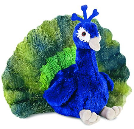 Aurora World 6860 Aurora, 06860, Flopsie Perry Peacock, 30,5 cm, Plüschtier, Mehrfarbig