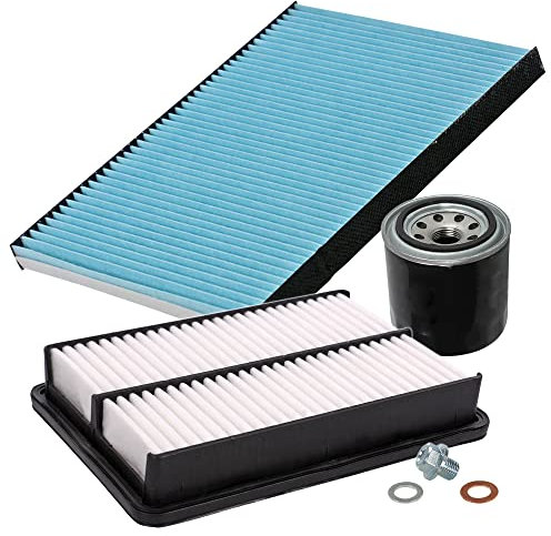 Inspektionspaket SET A 1x Ölfilter 1x Luftfilter 1x Innenraumfilter 1x Ölablass-Schraube 1x Dichtring für Ölablass-Schraube