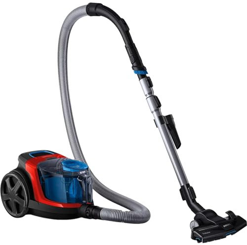 Philips Beutelloser Staubsauger FC9330/09, 1.5 liters, Schwarz, Blau, Grau, Rot