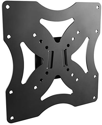 RICOO F0222 Support Murale TV Ultra-Plat Fixation TV Universel 13-33 Pouces (33-84cm) Télé OLED LCD LED Écran PC incurvé VESA 200x200 Noir