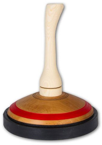 Drechslerei WIMMER Holzeisstock für Damen (rot)