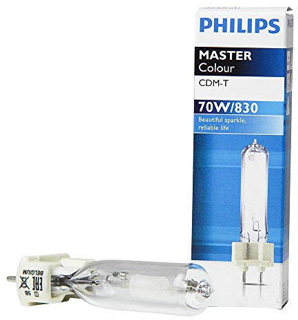 Philips CDM-T 70 Watt 830, Warmweiss, 1 Stück (1er Pack)