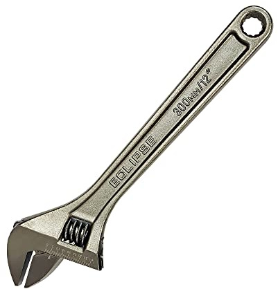 Eclipse Professional Tools ADJW12S Clé à molette de 12 avec manche standard