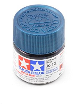 Tamiya X13 - Acrylic Paint, Metal Blue