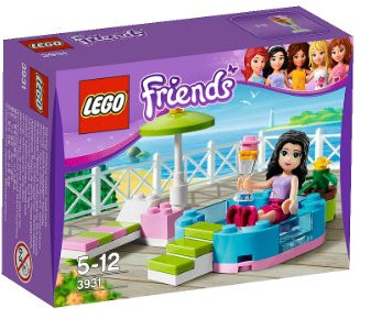 LEGO Friends - 3931 - Jeu de Construction - La Piscine d'Emma