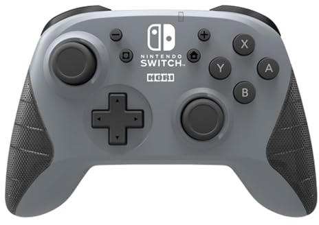 HORI Kabelloses Horipad (Grau) Controller für Nintendo Switch