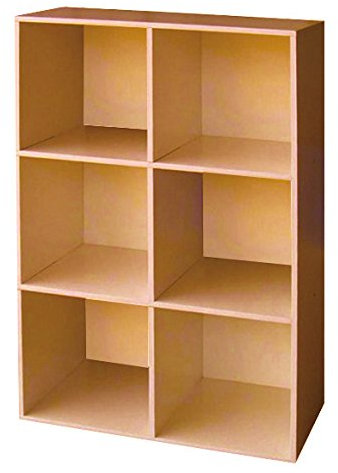 LIBRERIA MOD.CUBO 6 CILIEGIO CM.61X91