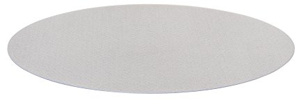 misento 200069 - Tappetino Protettivo per Pavimento, Tondo, 90 cm, 100% Pet, Trasparente