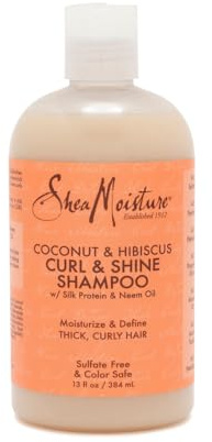 Shea Moisture Coconut & Hibiscus Curl & Shine Shampoo