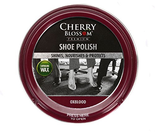 Cherry Blossom Traditional polish 50ml tins for smooth leather Shoes Boots
