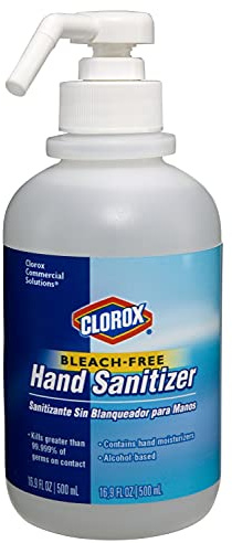 Clorox Commercial Solutions Hand Gel Pump, 16.9 Ounces | Liquid Rub with Pump for Professional Use | Keep Hands Clean