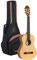 Ortega Guitars 1/2 Konzert Gitarre – Family Series – Inklusive Gig Bag – Fichte, Mahagoni, Natur (R121-1/2)