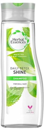 Herbal Essences Daily Detox Shine White Tea and Mint Shampoo, 400 ml