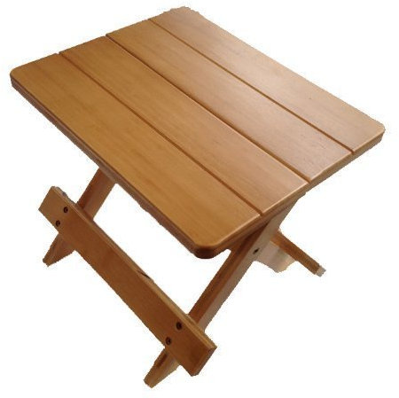 Faltbarer Tritthocker, Tisch, Steighilfe aus Holz, Hocker 23 x 30 x 28 cm, Blumenständer Klapphocker Sitzhocker, Holzhocker Blumenhocker Faltstuhl Sitzbank Klappstuhl Gartenhocker Mini-Tisch, Braun