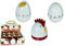 OUT OF THE BLUE Kurzzeitwecker Chicken und Egg 4029811280520