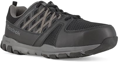 Reebok Womens Rb416 Industrial and Construction Shoes, Black, 7 US