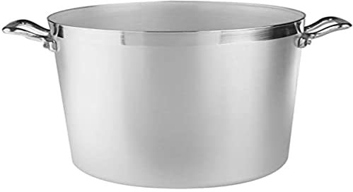Agnelli Pentole FAMA318 Family Pentola Cilindrica con 2 Maniglie, Alluminio, Diametro 18 cm