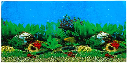 Europet Bernina 241-108772 Photo-Rückwand, 80 x 40 cm Motiv Sea und Rock