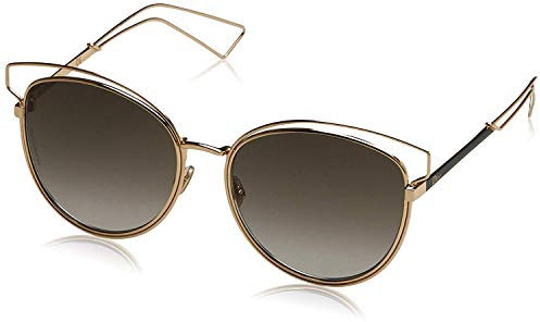 Dior Damen Diorsideral2 Ha Jb2 56 Sonnenbrille, Gold (Rose Brown/Brown)