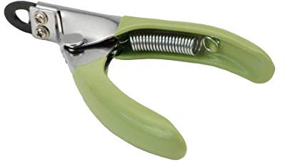 Coastal Pet - Safari Guillotine Dog Nail Trimmer - Double-Bladed Guillotine Style Dog Nail Trimmers - Owner-Friendly Vinyl Grip - for Small to Medium Dogs - Small (5 L x 3 W)