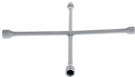 GEDORE Chiave a Croce Ruote Auto, Chiave per Ruote Auto, Chiave a Croce 17 x 19 x 21 mm x 11/16 pollici, Cambio Pneumatici Auto, Utensile, 28 PU