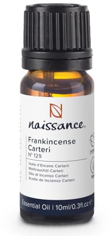 Naissance Afrikanisches Weihrauchöl (Nr. 129) - 10ml - Boswellia Carteri - 100% Naturreines Weihrauch Ätherisches Öl für Naturkosmetik, Aromatherapie, Duftlampe - Duftöl für Aroma Diffuser