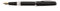 Cleo Skribent Kolben-Füllhalter Classic Palladium, schwarz, 14Kt Goldfeder: breit (B)