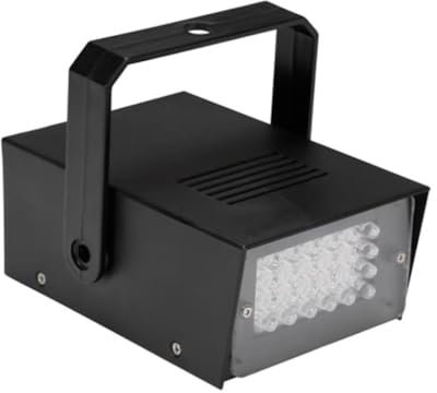 HQ-Power MINI STROBO A 24 LED BIANCHI