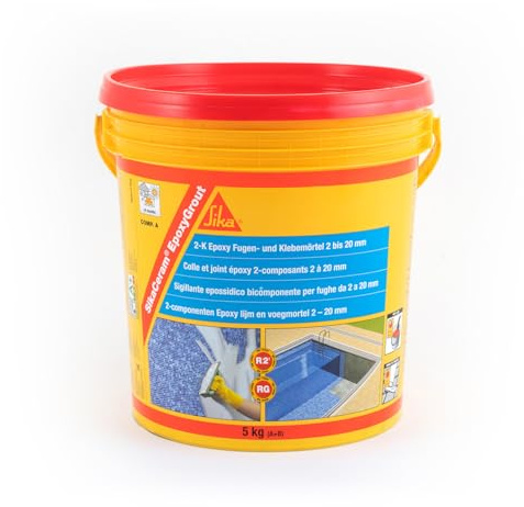 SIKA - Mortero rejuntado epoxi - SikaCeram EpoxyGrout - Ágata - 5kg