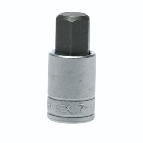 Teng M121517c Hex Bit Socket 17mm 1/2 Square Drive