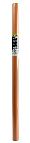 Clairefontaine 95758C - Rolle Kraftpapier, 3 x 0,70 m, 65 g, ideal für Bastelprojekte und DIY, Orange, 1 Rolle