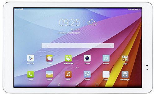 Huawei MediaPad T1 10.0 24,4 cm (9,6 Zoll) Tablet-PC (Qualcomm MSM8916, 1,2GHz, 1GB RAM, 16GB HDD, Android 4.4) weiß