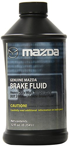 Genuine Mazda Fluid (0000-77-130E-10) DOT-3 Brake Fluid - 12 fl. oz.