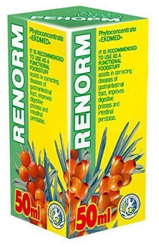 Renorm PhytoConcentrate 50ml - Natural Plant Extracts - Digestion Health - Ulcer of Stomach - Gastritis - Reflux - Heartburn - IBS