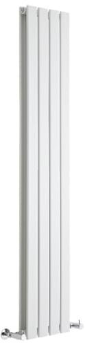 MILANO White Vertical Double Flat Panel Radiator 1600 x 280mm