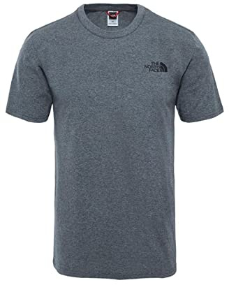 The North Face Men Men's Simple Dome Short Sleeve Tee - TNF Mid Grey Heather (Std), XL