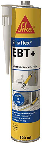 Sika Sikaflex EBT+ Adhesive, Sealant and Filler, Black, 300 ml