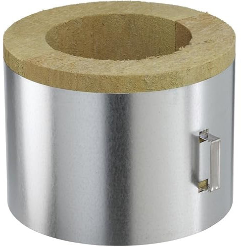 Conduit poujoulat pour poele a pellets coquille isolante plafond 80-130