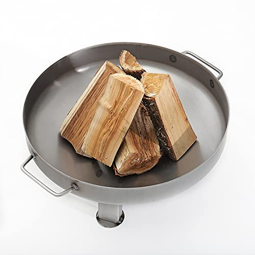 Brasero quille Ø 55 cm pour le jardin et la terrasse ; durable et stable pour un feu de camp confortable