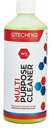 Gtechniq W2 Multi-Purpose Cleaner for Cars, Matchless Cleaning Power, Biodegradable, Supreme Dirt Removal - 500ml