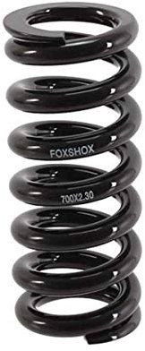 Fox Stoßdämpferfeder hinten, Stahl, 700 x 5,0-5,7 cm Hub