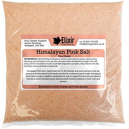 Elixir 100% Organic Fine Grade Himalayan Pink Salt | 5kg