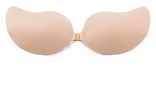 Boolavard Soutien-Gorge sans Bretelles adhésif Silicone - Beige - D