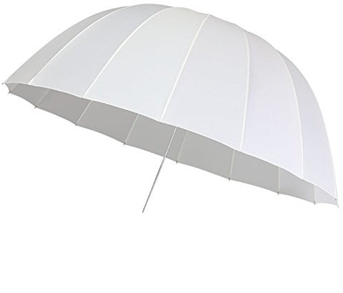 LIFE of PHOTO Parabol-Durchlichtschirm Soft, para-Studioschirm Ø 85 cm Fotostudio Schirm