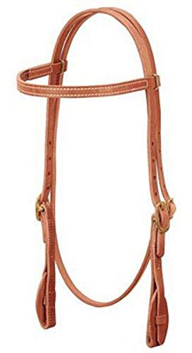 Weaver Leather Unisex-Erwachsene QK Chng, LTHR Tab B/Band HDSTL Halfter, Rost, Horse