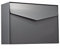 MEFA Briefkasten Letter (112) Basaltgrau RAL 7012 Wandbriefkasten