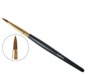 LyDia professional black/golden eyeliner cosmetic makeup brush 01