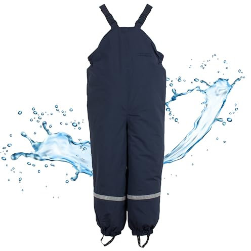BMS Schneehose - atmungsaktiv und wasserdicht - Marine blau - 104